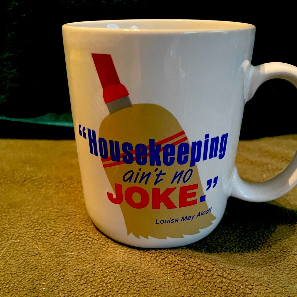 Vintage Mug From Hallmark - House Keeping Ain’t No Joke